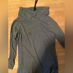 Gray Champion cowl neck sweater in good condition